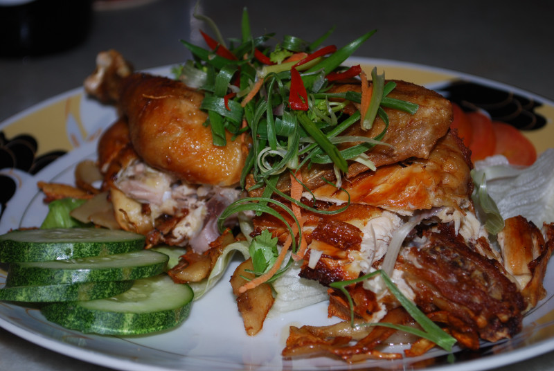 160813-1959-KT-Mike 2 Seafood-地鶏の塩焼き