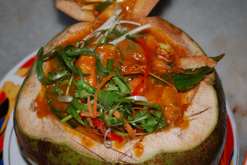 160813-1941-KT-Mike 2 Seafood-蝦のココナツカレー